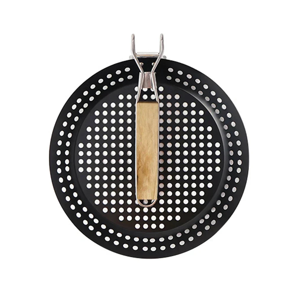 BBQ Frying Pan Pizza Portable