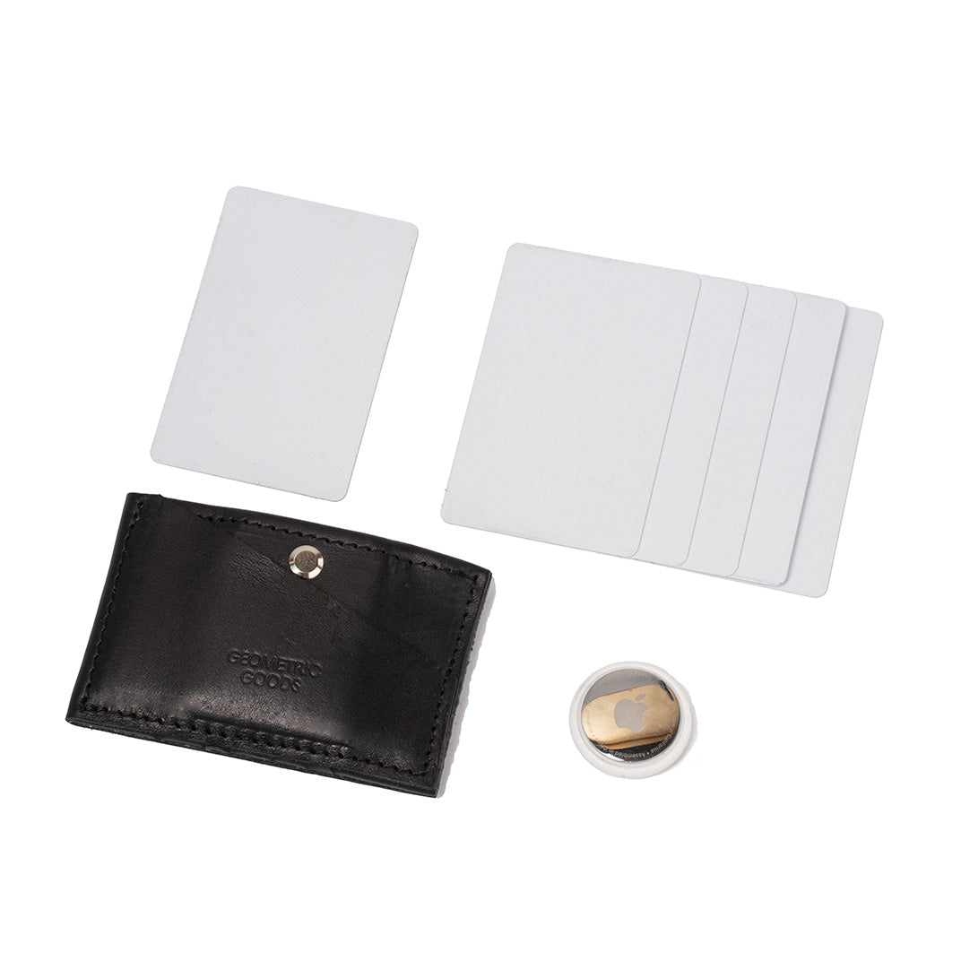 Leather Wallet for AirTag - The Minimalist 3.0