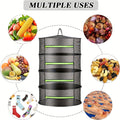 Hanging Plant Mesh Drying Rack (4-Tier)