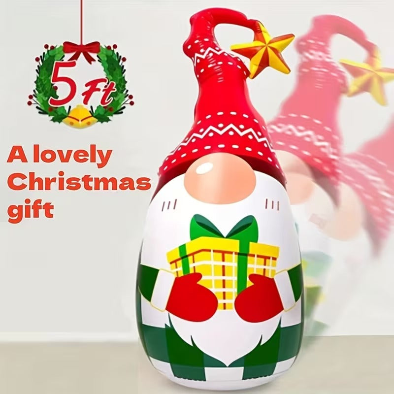 Inflatable Christmas Gnome Decoration