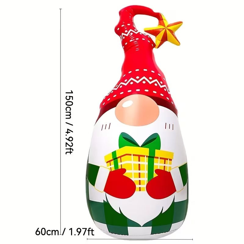Inflatable Christmas Gnome Decoration